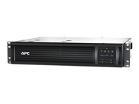 APC Smart-UPS 750VA LCD RM - UPS (kan monteras i rack) - AC 110/120/127 V - 500 Watt - 750 VA - Ethernet, RS-232, USB - utgångskontakter: 6 - 2U - Kanada, Förenta Staterna - svart - med APC SmartConnect SMT750RM2UC