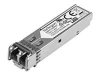 Startech Juniper EX-SFP-1GE-LX Compatible SFP Module, 1000BASE-LX, 1GbE Single Mode (SMF) Fiber Optic Transceiver, 1GE Gigabit Ethernet SFP, LC Connector, 10km, 1310nm, DDM, Mini GBIC - Lifetime Warranty (EXSFP1GELXST) - SFP-sändar/mottagarmodul (mini-GBIC) (likvärdigt med: Juniper EX-SFP-1GE-LX) - 1GbE - 1000Base-LX - LC enkelläge - upp till 10 km - 1310 nm EXSFP1GELXST