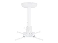 Multibrackets M Universal Projector Ceilingmount 500-800 with Fine tune - Monteringssats (takmontering, kontakthållare, teleskoppåle) - för projektor - vit 7350073731770