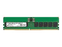 Micron - DDR5 - modul - 32 GB - DIMM 288-pin - 6400 MHz / PC5-51200 - CL52 - 1.1 V - registrerad - ECC - grön MTC20F1045S1RC64BD2R