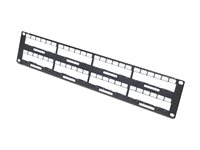 APC Data Distribution 2U Panel - Hölje för patch-panel - 2U - för P/N: SMTL1000RMI2UC, SMX1000C, SMX1500RM2UC, SMX1500RM2UCNC, SMX750C, SMX750CNC AR8452