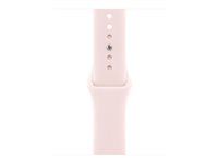 Apple - Band för smart klocka - 40 mm - storlek M/L - soft rosa - för Watch Hermès Series 12, Hermès Series 9, SE 3, Series 10, Series 11, Series 12, Series 9 MHY34ZM/A