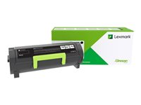 Lexmark - Lång livslängd - svart - original - tonerkassett Lexmark Corporate - för Lexmark MS321dn, MS421dn, MS521dn, MS621dn, MS622de, MX522dhe, MX622de 56F2H0E