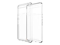 Gear4 Crystal Palace - Baksidesskydd för mobiltelefon - D3O Crystalex - klar - för Google Pixel 7 702009712