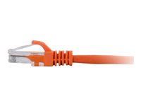 C2G Cat6 Booted Unshielded (UTP) Network Patch Cable - Patch-kabel - RJ-45 (hane) till RJ-45 (hane) - 2 m - UTP - CAT 6 - formpressad, hakfri, tvinnad - orange 83576