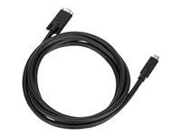 Targus - USB-kabel - 24 pin USB-C (hane) till 24 pin USB-C (hane) skruvbar - 1.8 m - svart - för P/N: DOCK191USZ, DOCK430EUZ, DOCK430USZ ACC1122GLX