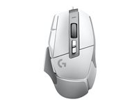 Logitech G G502 X - Mus - optisk - kabelansluten - USB - vit 910-006147