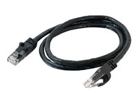 C2G Cat6 Booted Unshielded (UTP) Network Patch Cable - Patch-kabel - RJ-45 (hane) till RJ-45 (hane) - 30 m - UTP - CAT 6 - formpressad, hakfri, tvinnad - svart 83415