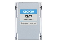 KIOXIA CM7-V Series KCMYXVUG6T40 - SSD - Enterprise, Mixed Use - 6400 GB - SIE (Sanitize Instant Erase) - inbyggd - 2.5" - PCI Express 5.0 x4 (NVMe) KCMYXVUG6T40