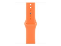 Apple - Band för smart klocka - 40 mm - storlek S/M - klementin - för Watch Hermès Series 12, Hermès Series 9, SE 3, Series 10, Series 11, Series 12, Series 9 MHY64ZM/A