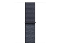 Apple - Slinga för smart klocka - 40mm - 130 - 200 mm - anchor blue - för Watch Hermès Series 7, Hermès Series 9, SE 3, Series 10, Series 11, Series 8, Series 9 MFF64ZM/A