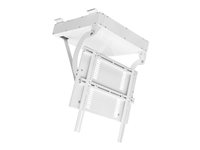 Multibrackets M Motorized Ceiling Mount Pro - Monteringssats (takmontering) - för LCD-TV - kallvalsat stål - vit - skärmstorlek: 32"-75" 7350105212048