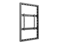 Multibrackets M Pro Series - Hölje - för LCD-display - medium - stål - svart - skärmstorlek: 50" - väggmonterbar 7350105211409