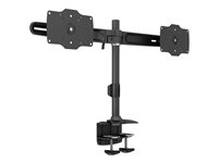 Multibrackets M - Monteringssats - dubbel skrivbordsfäste - för 2 monitorer - aluminium, stål - svart - skärmstorlek: 24"-32" - disk-monteringsbar 7350105210365