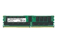 Micron - DDR4 - modul - 16 GB - DIMM 288-pin - 3200 MHz / PC4-25600 - CL22 - 1.2 V - registrerad - ECC MTA18ASF2G72PDZ-3G2E1R