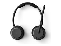 EPOS IMPACT 1061T ANC - Headset - på örat - Bluetooth - trådlös - aktiv brusradering - Certifierad för Microsoft-teams 4Z21P90489