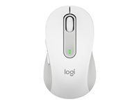 Logitech Signature M650 L LEFT - Mus - stor storlek - vänsterhänt - optisk - 5 knappar - trådlös - 2.4 GHz, Bluetooth - Logitech Logi Bolt USB-mottagare - offwhite 910-006240