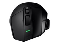 Logitech G G502 X PLUS - Mus - optisk - 11 knappar - trådlös - 2.4 GHz - USB Logitech LIGHTSPEED-mottagare - svart 910-006163