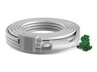 Vision Techconnect 2 - VGA-kabel - HD-15 (VGA) (hane) till 4-stifts Phoenix (hane) - 10 m - formpressad - beige TC2 10MVGA