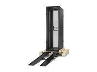 APC NetShelter SX Gen 2 - Rack skåp - 600W x 1200D mm, 2500 lbs, shock packaging - golvstående - svart - 42U - 19" AR3300SPB2