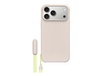 Beats - Baksidesskydd för mobiltelefon - med fällbart ställ - MagSafe-kompatibilitet - polykarbonat - lime stone - för iPhone 17 Pro Max MGTQ4LL/A