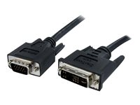 StarTech.com 6 ft DVI to Coax High Resolution VGA Monitor Cable - DVI to VGA connector - 6ft DVI to VGA Converter (DVIVGAMM6) - Videokabel - HD-15 (VGA) (hane) till DVI-A (hane) - 1.8 m - svart - för P/N: SV431DD2DU3A DVIVGAMM6