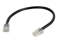 C2G Cat5e Non-Booted Unshielded (UTP) Network Patch Cable - Patch-kabel - RJ-45 (hane) till RJ-45 (hane) - 5 m - UTP - CAT 5e - tvinnad, enhetsstart - svart 83045