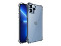 Insmat Impact - Baksidesskydd för mobiltelefon - termoplastisk polyuretan (TPU) - klar - för Apple iPhone 13 Pro 650-1922