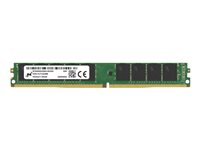 Micron - DDR4 - modul - 16 GB - DIMM 288-pin mycket lågt - 3200 MHz / PC4-25600 - CL22 - 1.2 V - ej buffrad - ECC MTA18ADF2G72AZ-3G2R1R