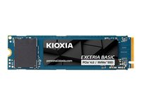 KIOXIA EXCERIA BASIC - SSD - 1 TB - inbyggd - M.2 2280 - PCIe 4.0 x4 (NVMe) LSF10Z001TG8