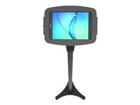 Compulocks Galaxy Tab A 10.1" (2019) Space Enclosure Portable Floor Stand - Ställ - för surfplatta - låsbar - höggradig aluminium - svart - skärmstorlek: 10.1" - golvstående - för Samsung Galaxy Tab A (2019) (10.1 tum) 147B1910GASB