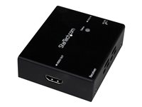 Startech 4K HDMI-förlängare med kompakt sändare - HDBaseT - UHD 4K - Förlängd räckvidd för audio/video - sändare - över CAT 5 - 19-stifts HDMI typ A / RJ-45 - upp till 70 m - för P/N: SVA12M2NEUA, SVA12M5NA ST121HDBTDK