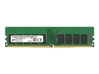 Micron - DDR4 - modul - 32 GB - DIMM 288-pin - 3200 MHz / PC4-25600 - CL22 - 1.2 V - ej buffrad - ECC MTA18ASF4G72AZ-3G2R