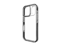 Zagg Santa Cruz - Baksidesskydd för mobiltelefon - grafen - gagatsvart, transparent - för Apple iPhone 17 Pro 702318870