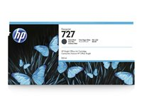 HP 727 - 300 ml - hög kapacitet - mattsvart - original - DesignJet - bläckpatron - för DesignJet T1500, T1530, T2500, T2530, T920, T930 C1Q12A