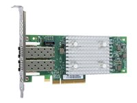 QLogic QLE2692 - Värdbussadapter - PCIe 3.0 x8 låg profil - 16Gb Fibre Channel x 2 - för PRIMERGY CX2560 M5, RX2520 M5, RX2530 M5, RX2530 M6, RX2540 M5, RX2540 M6, TX2550 M5 S26361-F5580-L502