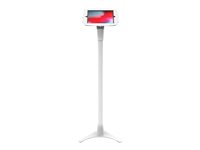 Compulocks iPad 10.2" Space Enclosure Portable Floor Stand - Kiosk - Antistöld - för surfplatta - låsbar - höggradig aluminium - vit - skärmstorlek: 10.2" - golvstående - för Apple 10.2-inch iPad (7:e generation, 8:e generation, 9:e generation) 147W102IPDSW