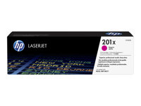 HP 201X - Lång livslängd - magenta - original - LaserJet - tonerkassett (CF403X) - för Color LaserJet Pro M252dn, M252dw, M252n, MFP M277c6, MFP M277dw, MFP M277n CF403X