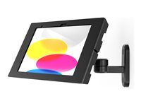 Compulocks Apex - Monteringssats (hölje, svängbar arm) - för surfplatta - låsbar - metallram - svart - väggmonterbar, bänkskiva, flatytmonterbar - för Apple 10.9-inch iPad (10:e generation); iPad (A16) 827B209APXB