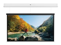Da-Lite DescenderPro - Projektorduk - takmontering - motoriserad - 86" (218 cm) - 16:9 - Matte White - vit pulverbeläggning 10104763