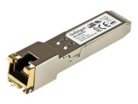 Startech MSA Uncoded Compatible SFP Module, 1000BASE-TX, SFP to RJ45 (Copper) Cat6/Cat5e, 1GE Gigabit Ethernet SFP, RJ-45 (Copper) 100m, 1Gbps/1000Mbps Mini GBIC Transceiver SFP Module - Lifetime Warranty (SFP1000TXST) - SFP-sändar/mottagarmodul (mini-GBIC) - 1GbE - 1000Base-TX - RJ-45 - upp till 100 m SFP1000TXST