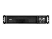 APC Smart-UPS SRT 3000VA RM - UPS (rackmonterbar/extern) - AC 220/230/240 V - 2700 Watt - 3000 VA - Bly-syra - RS-232, USB - utgångskontakter: 10 - 2U - svart - med APC UPS kort för nätverkshantering AP9641 - för P/N: AR4018SPX432, AR4024SP, AR4024SPX429, AR4024SPX431, AR4024SPX432, NBWL0356A SRT3000RMXLI-NC