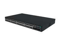 HPE Networking Comware 2050 48p 10/100/1000BASE-T 4p SFP 1G/2.5G - Switch - Administrerad - 48 x 10/100/1000Base-T + 4 x 1/2.5GBase-X (uplink / stacking) - rackmonterbar S6X70A#ABB