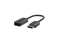 Belkin - Videokort - DisplayPort hane till HDMI hona - 22.05 cm - svart - aktiv AVC011BTSGY-BL