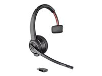 Poly Savi 8210 Office - Savi 8200 series - headset - på örat - DECT / Bluetooth - trådlös - svart - Zoomcertifierad 8D3K5AA#ABB