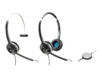 Cisco 532 Wired Dual - Headset - på örat - kabelansluten - för Cisco DX70, DX70 - MSRP, DX80, DX80 (No Radio); IP Phone 8851, 8861, 8865, 8865NR CP-HS-W-532-USBA=