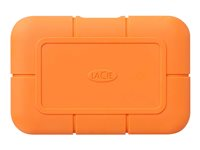 LaCie Rugged SSD STHR2000800 - SSD - krypterat - 2 TB - extern (portabel) - USB 3.1 Gen 2 / Thunderbolt 3 (USB-C kontakt) - Self-Encrypting Drive (SED) STHR2000800