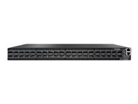 NVIDIA Quantum QM8700 - Switch - smart - 40 x HDR InfiniBand QSFP56 - bakre till främre luftflödet - rackmonterbar 920-9B110-00FH-0MD