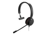 Jabra Evolve 20 MS mono - Headset - på örat - kabelansluten - USB-C, USB-A - ljudisolerande - Certifierad för Microsoft-teams, Avaya-certifierad, Cisco Certified, Alcatel-Lucent-certifierad, Unify-certifierad 4993-823-169