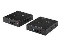Startech HDMI over IP Extender Kit with Video Wall Support - 1080p - HDMI over CAT5e / CAT6 Transmitter and Receiver Kit (ST12MHDLAN2K) - Video/ljud/infraröd/seriell förlängare - HDMI - upp till 100 m - TAA-kompatibel - för P/N: ST12MHDLAN2R ST12MHDLAN2K